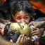 Ilustrasi Korban Anak Perang Gaza